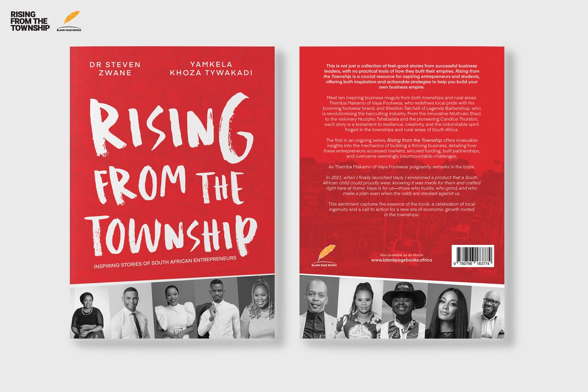 Rising from the Township book with spine