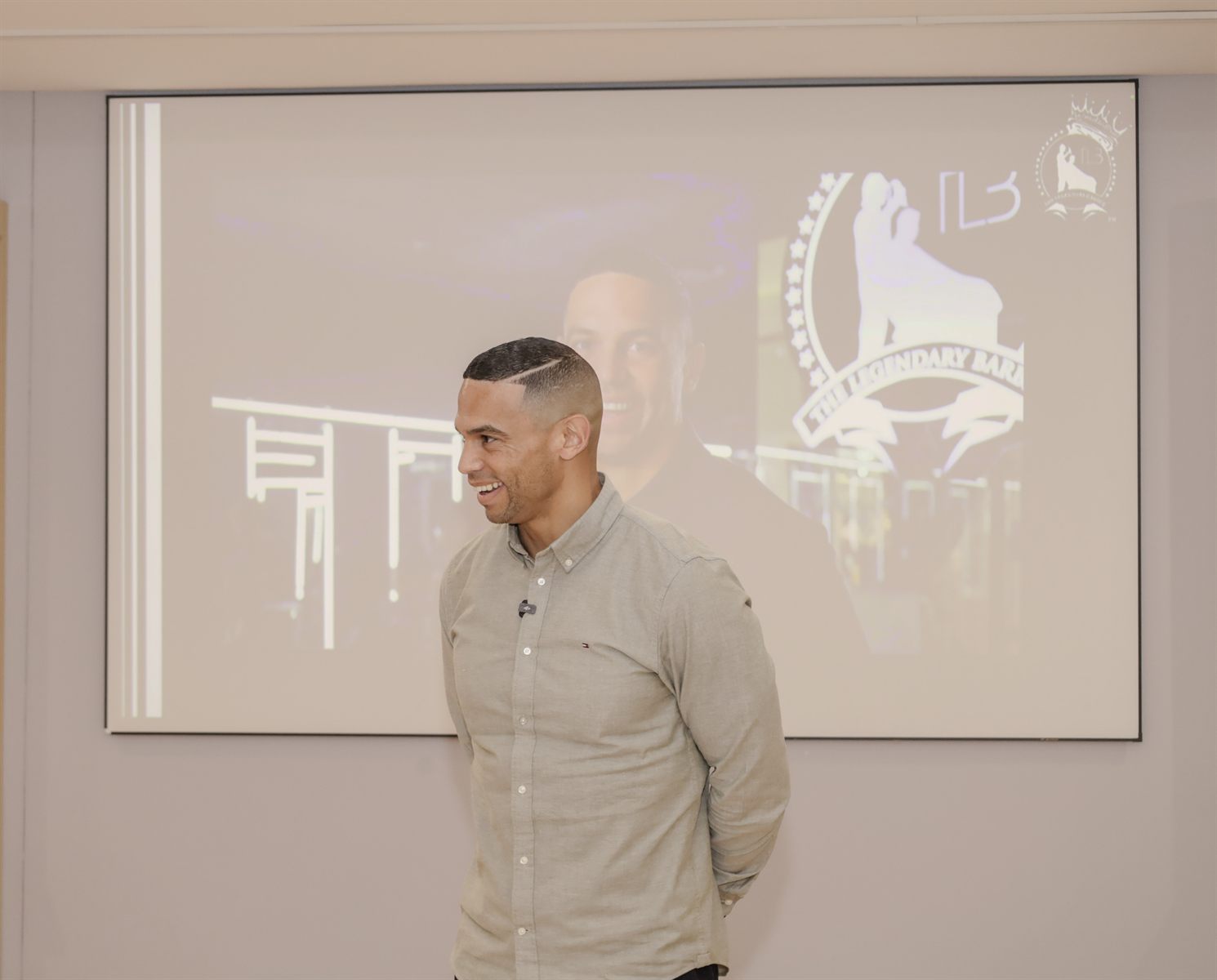A speaker addressing the RFTT community during a session.