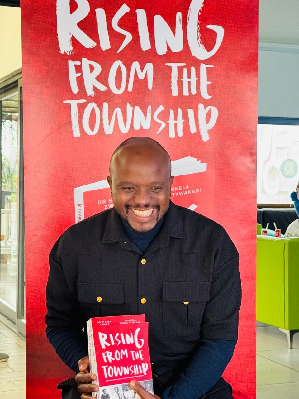 Community portrait moment featuring a Rising from the Township participant.